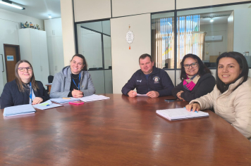Presidente do Legislativo Vereador Cristiano Weber e Secretaria de Educação alinham promoção do Projeto Vereador Mirim em Entre-Ijuís