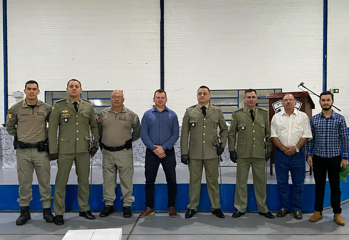 SOLENIDADE DE PASSAGEM DE COMANDO DA BRIGADA MILITAR 