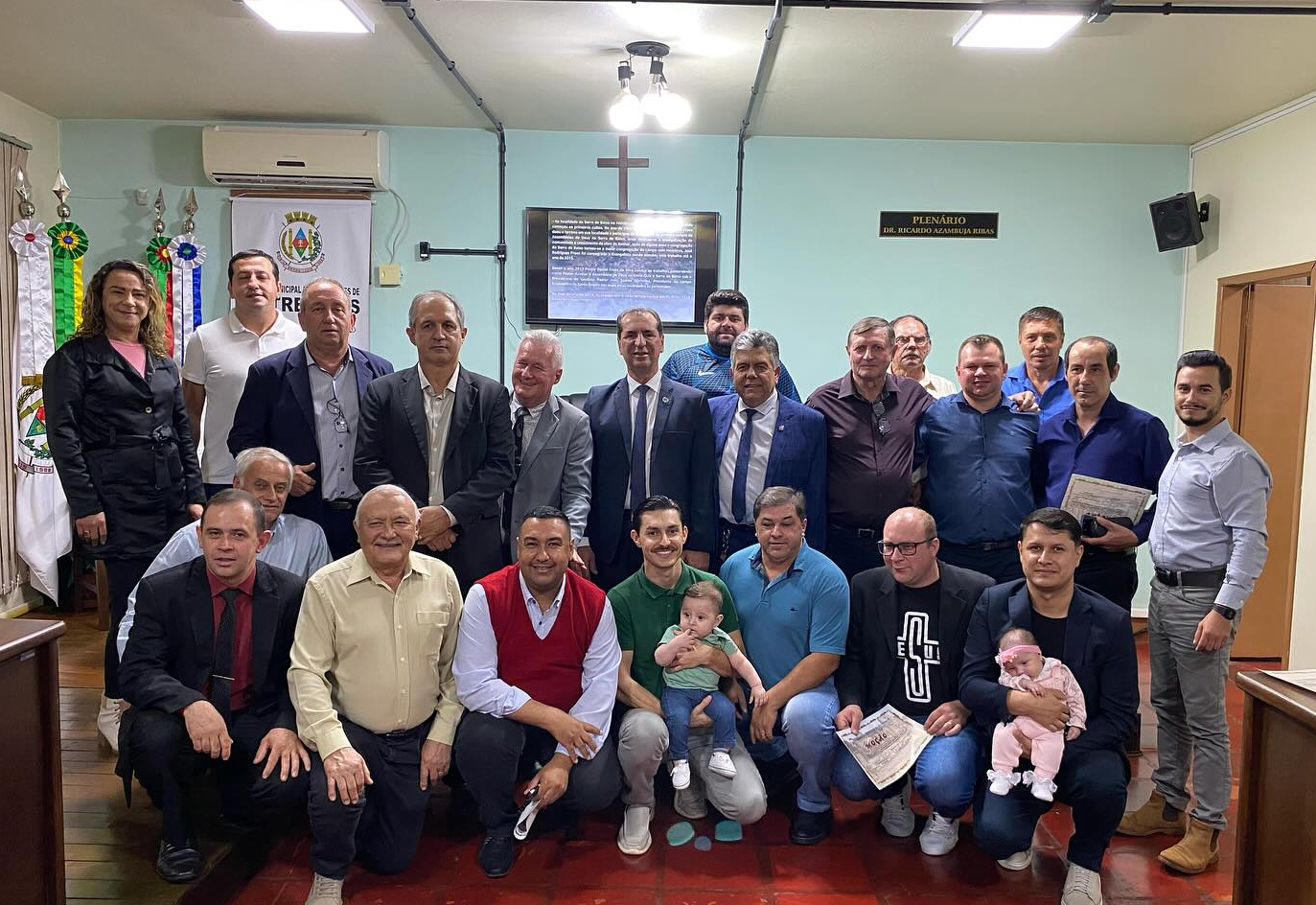SESSÃO ESPECIAL EM HOMENAGEM A NOVA DIRETORIA DA IGREJA ASSEMBLÉIA DE DEUS E ENTREGA DE MOÇÕES